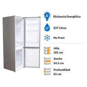 Refrigerador Bottom Freezer Fdv  Combinado Essence / No Frost / 237 Litros / A+