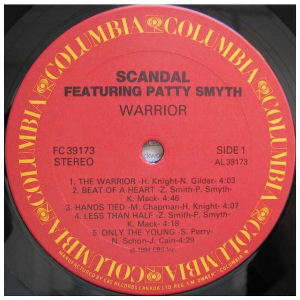 Scandal - The Warrior | Vinilo Usado image number 2.0