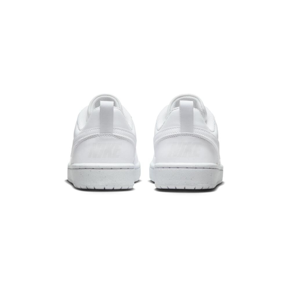 Zapatilla Urbana Unisex Nike Court Borough Low Recraft Blanco image number 4.0