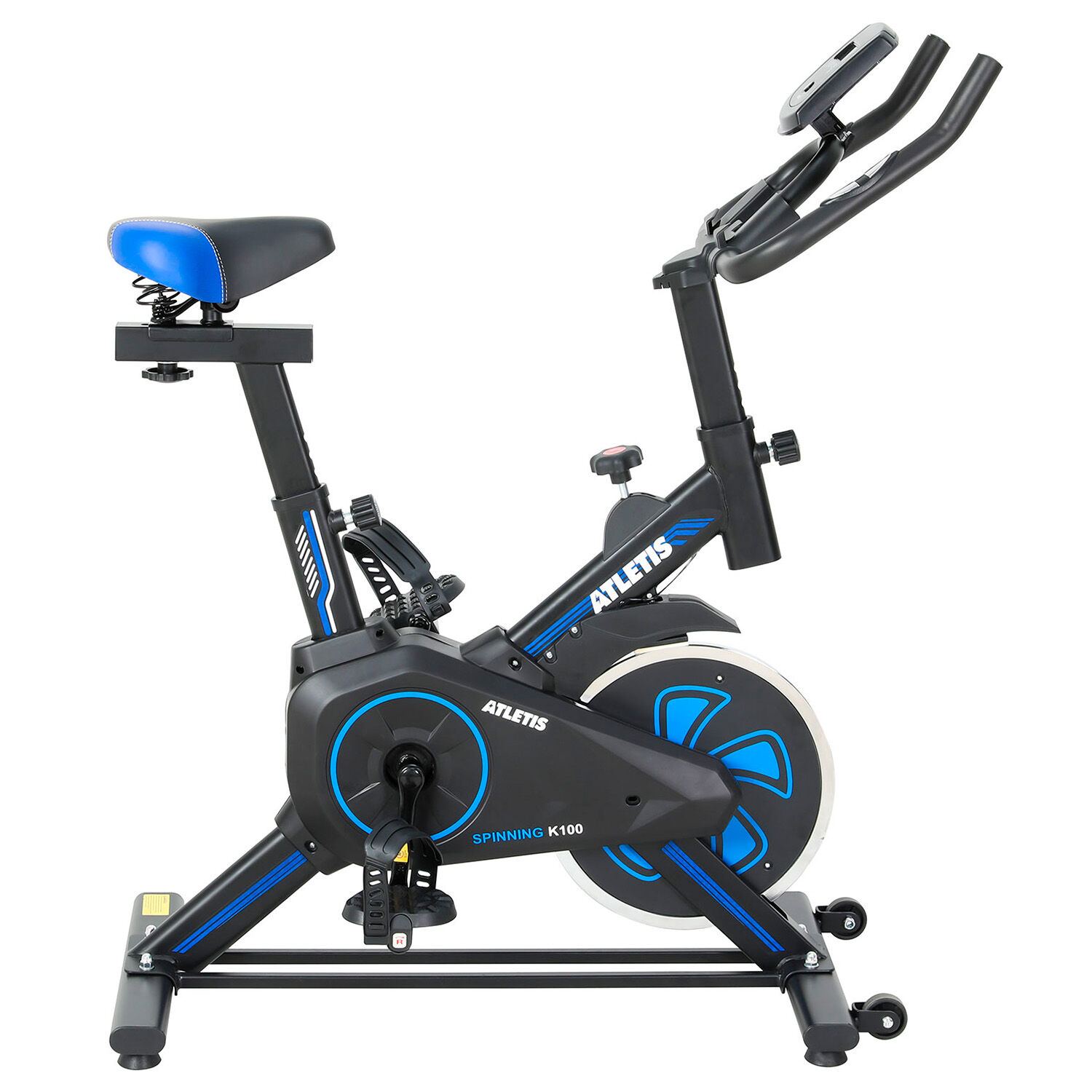 Bicicleta Spinning K100 Lite Azul image number 1.0