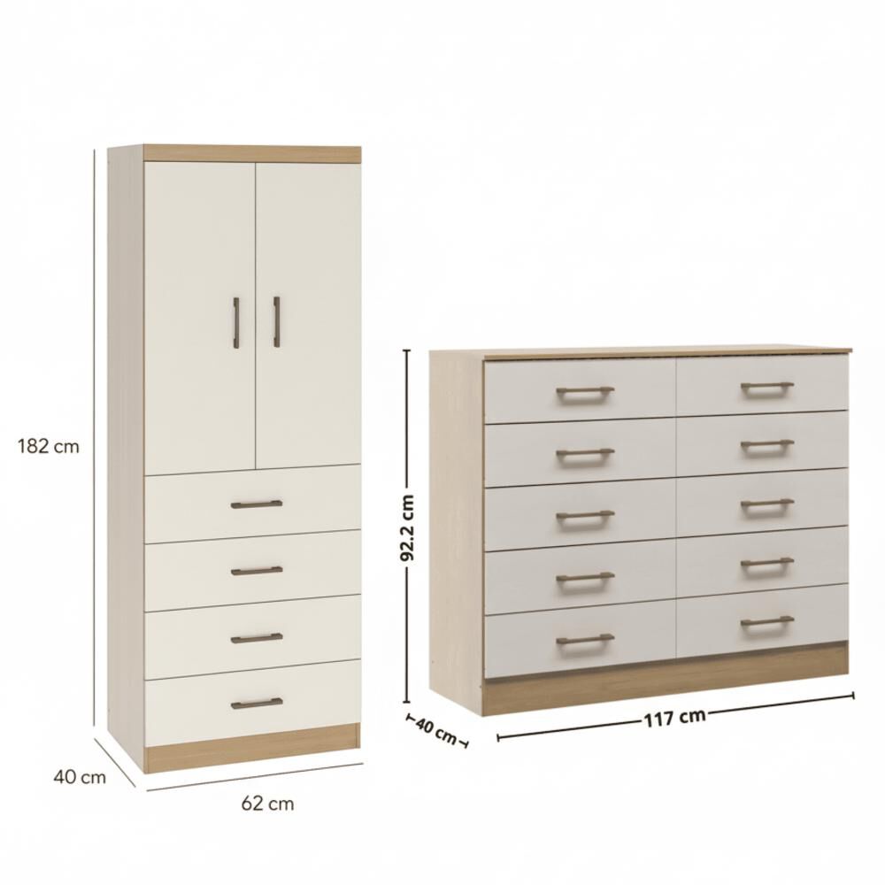 Combo Cl&oacute;set + C&oacute;moda Exit image number 5.0