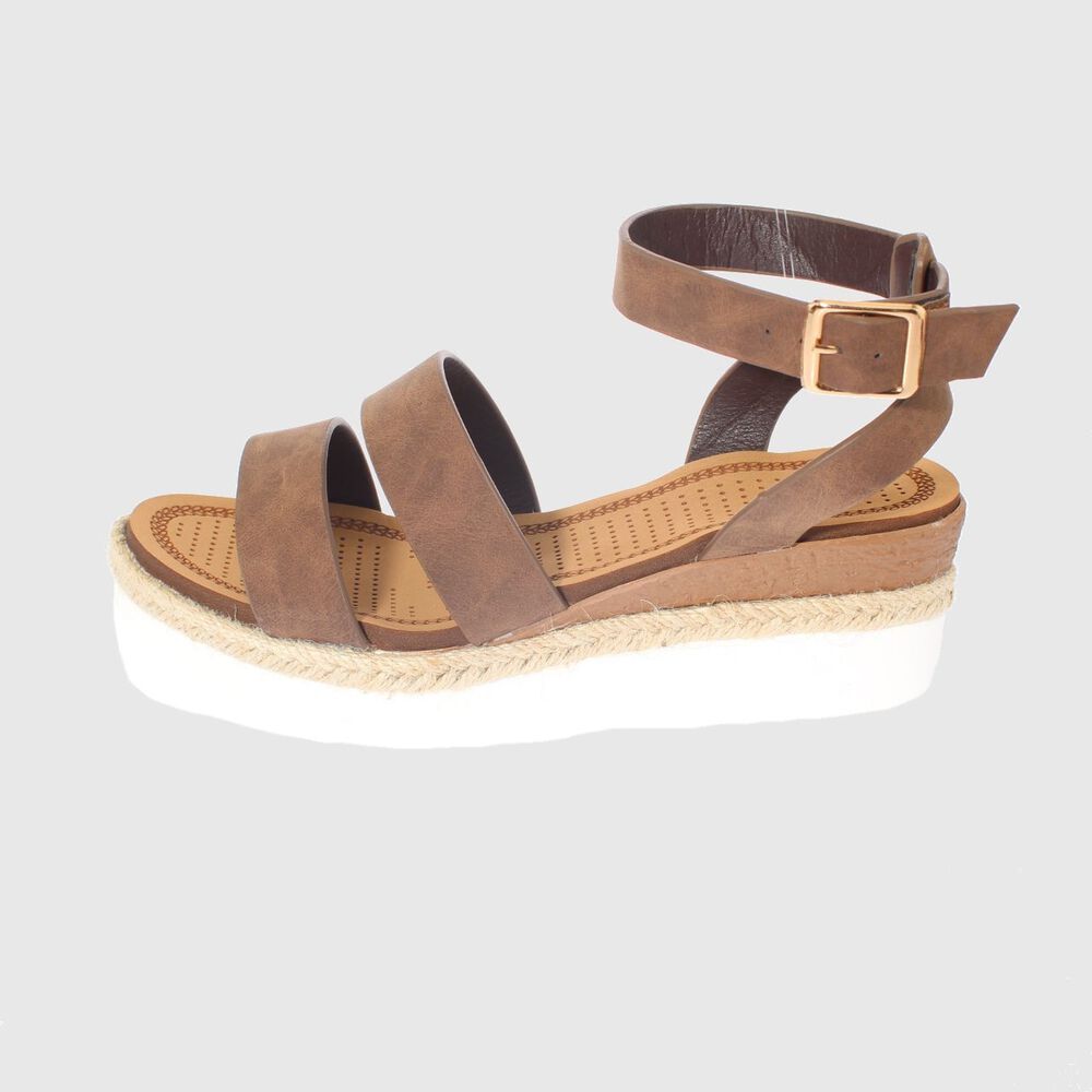 Sandalia D. Brown V&iacute;a Franca Art. 52108b30602dbrown image number 1.0