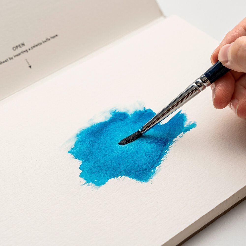 Block Para Bocetos Himi 14.0*21.6cm 300g Azul image number 3.0