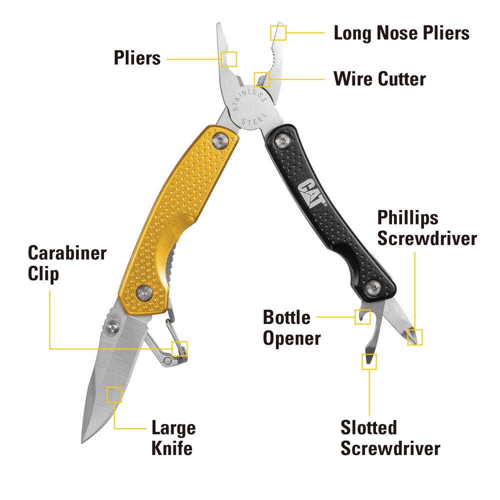 Multiherramienta Cat 8 En 1 980028 Multitools image number 1.0