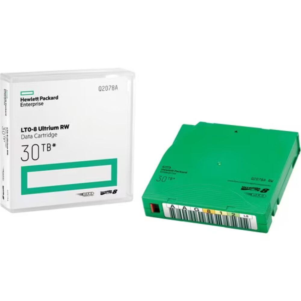 Cartucho De Datos Regrabable Hpe Lto-8 Ultrium De 30 Tb Rw image number 0.0