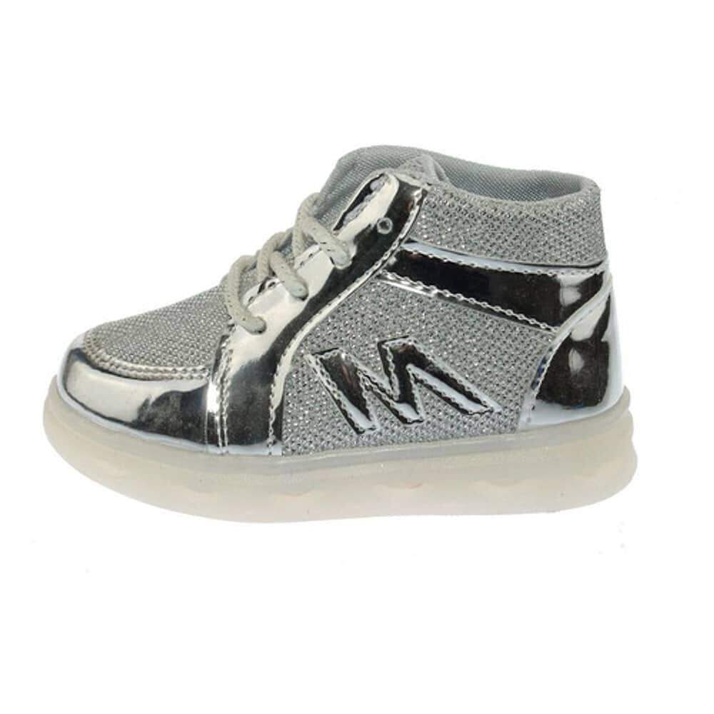 Zapatilla Con Luces Dorado Via Franca Art: 10143silver image number 0.0