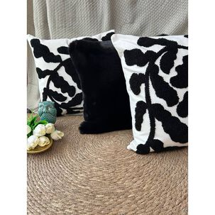 Set De 3 Cojines Combinados Negro Paga 2, Lleva 3!