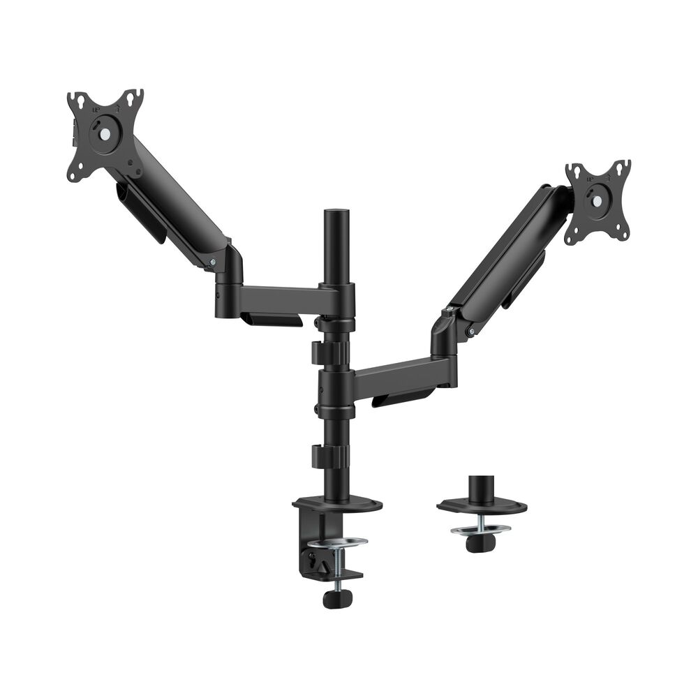 Soporte Para 2 Monitores En Poste 17" ~ 32" 360 18kg - Sbrm728 Brasforma image number 0.0