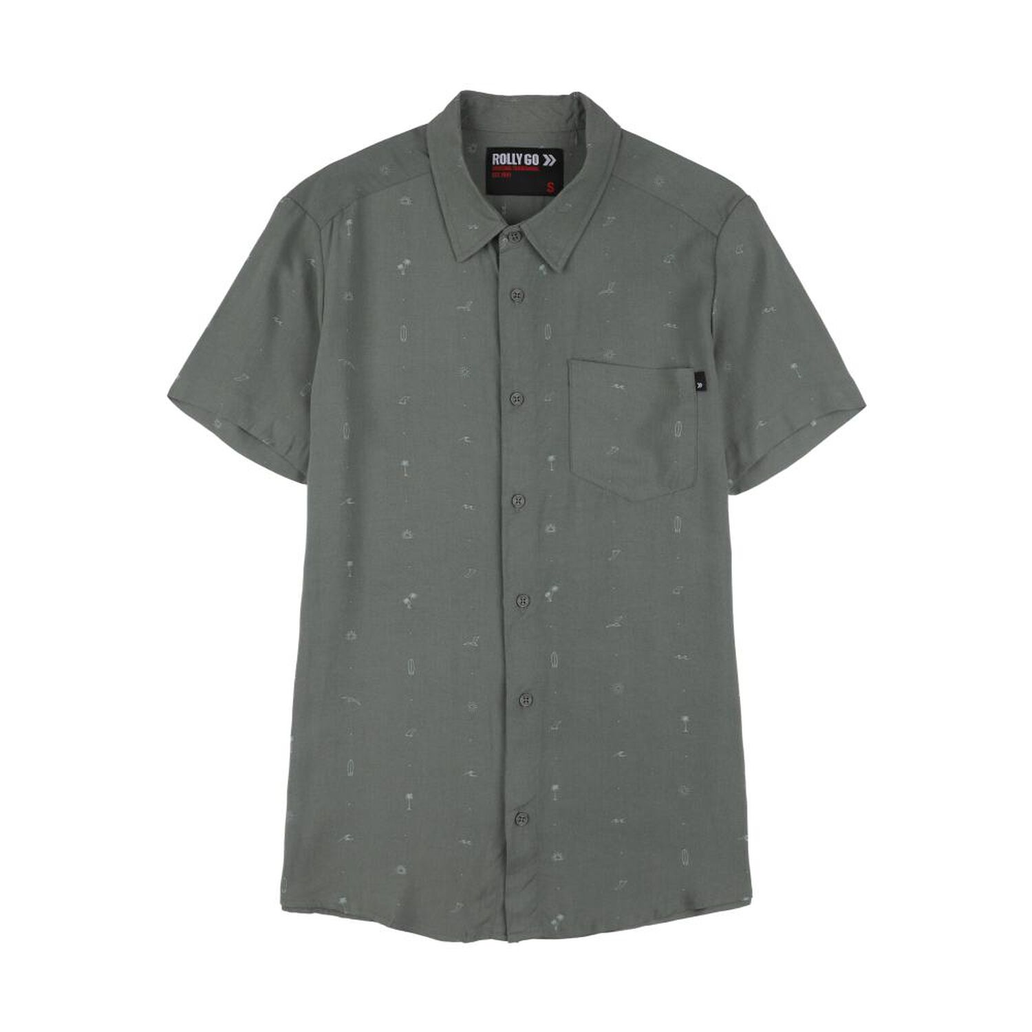 Camisa Regular Manga Corta Hombre Rolly Go image number 0.0