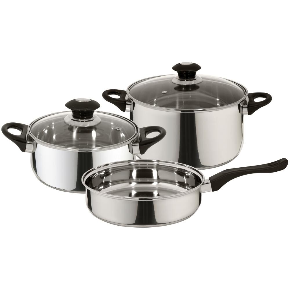 Bateria De Cocina Fantuzzi Corazza-Comprezzo / 5 Piezas + Olla A Presión 6 Litros image number 1.0
