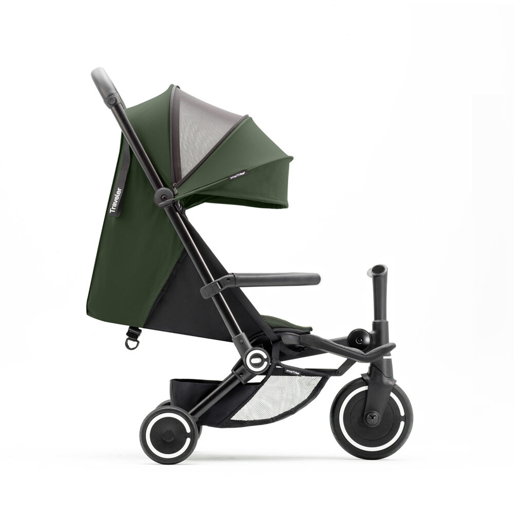 Coche Triciclo Traveler Verde image number 1.0