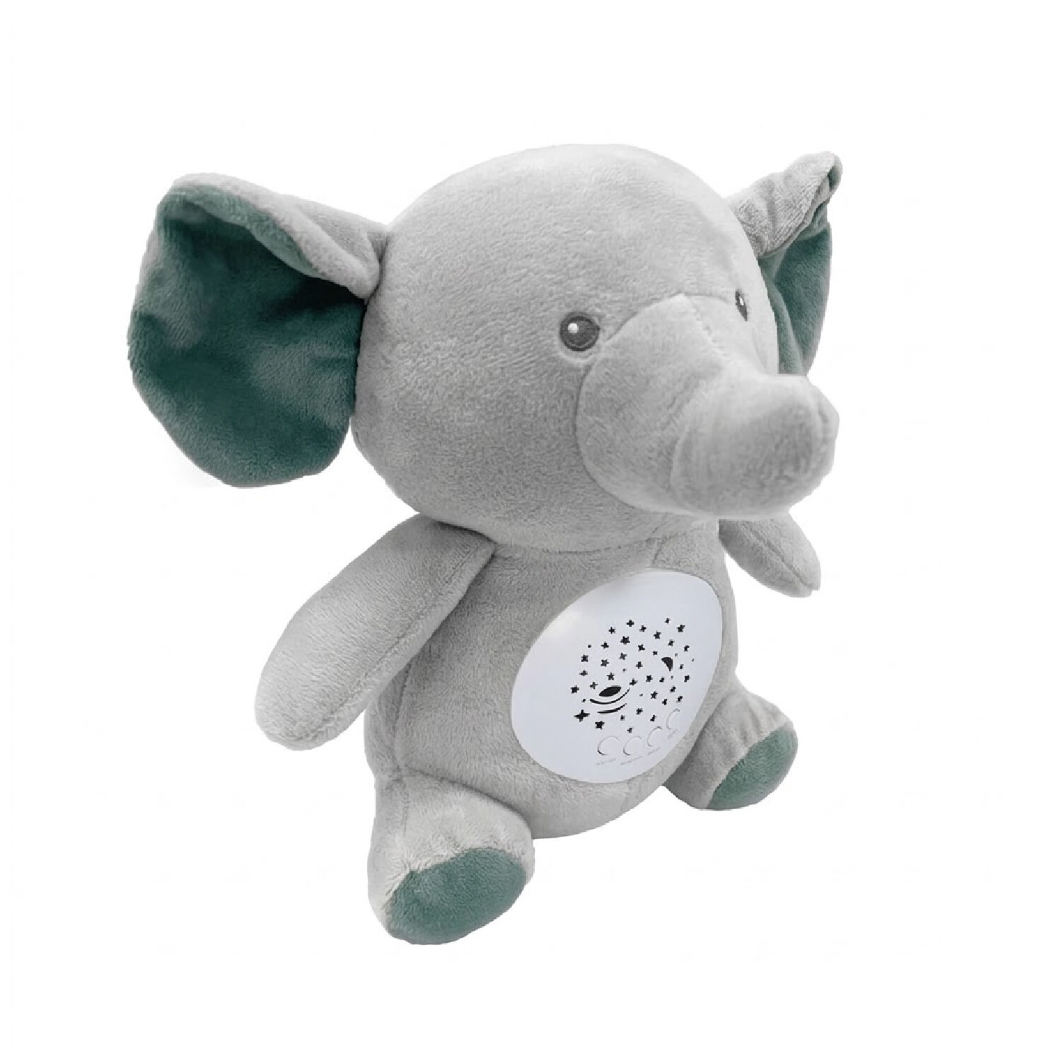 Elefante De Peluche Con Proyector De M&uacute;sica Y Luz image number 0.0