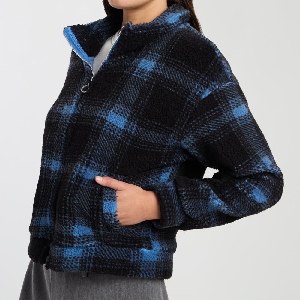 Polerón Chiporro Estampado Regular Cuello Alto Mujer Rolly Go image number 4.0