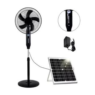 Pack 2 Ventilador Solar Plastico 5 Aspa