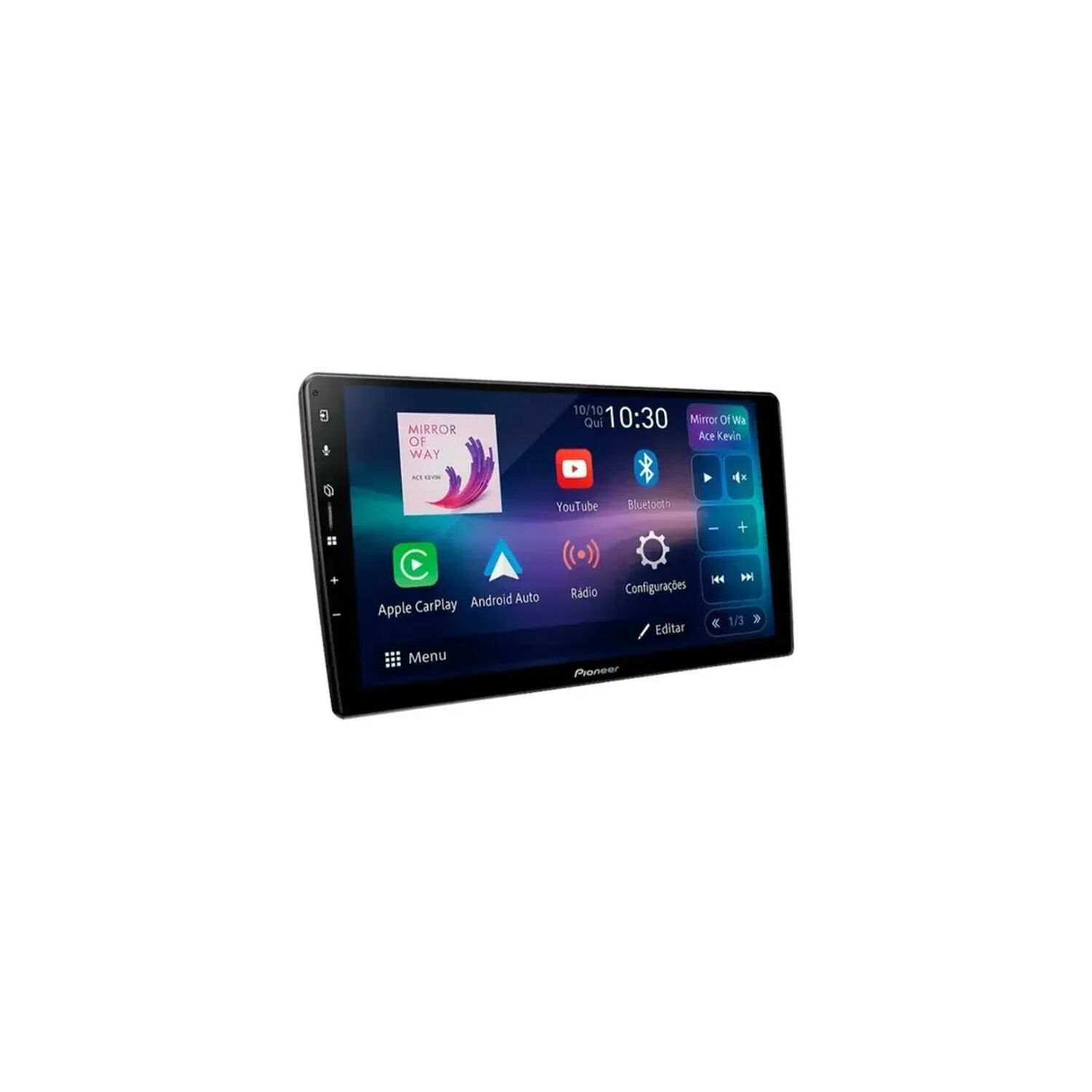 Kit Multim&iacute;dia Pioneer Dmh-ap6650bt Android Auto Carplay Preto image number 0.0
