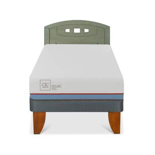 Cama Europea Cic Excellence Plus / 1.5 Plazas / Base Normal + Respaldo
