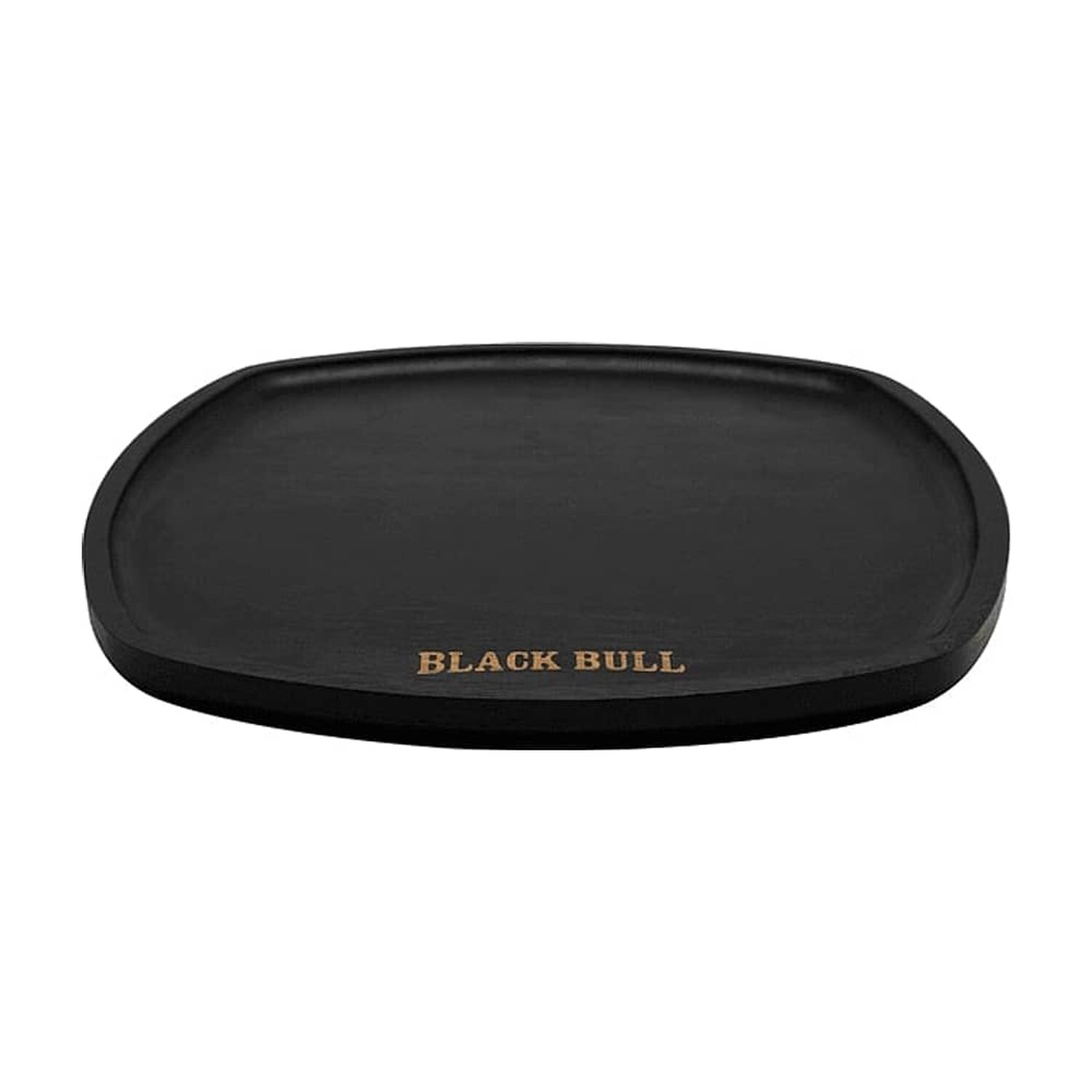 Plato Madera Bamboo Black Bull 25x25cm Parrilla Cocina image number 1.0