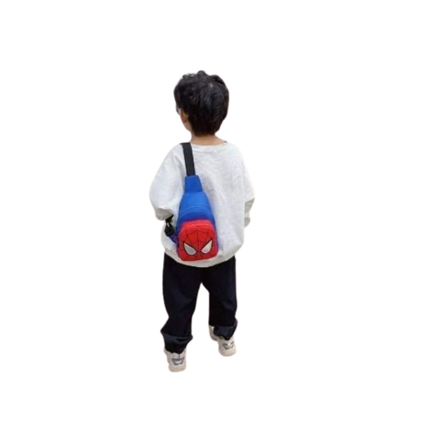 Bolso Mochila Spiderman Ni&ntilde;os Cruzado image number 2.0