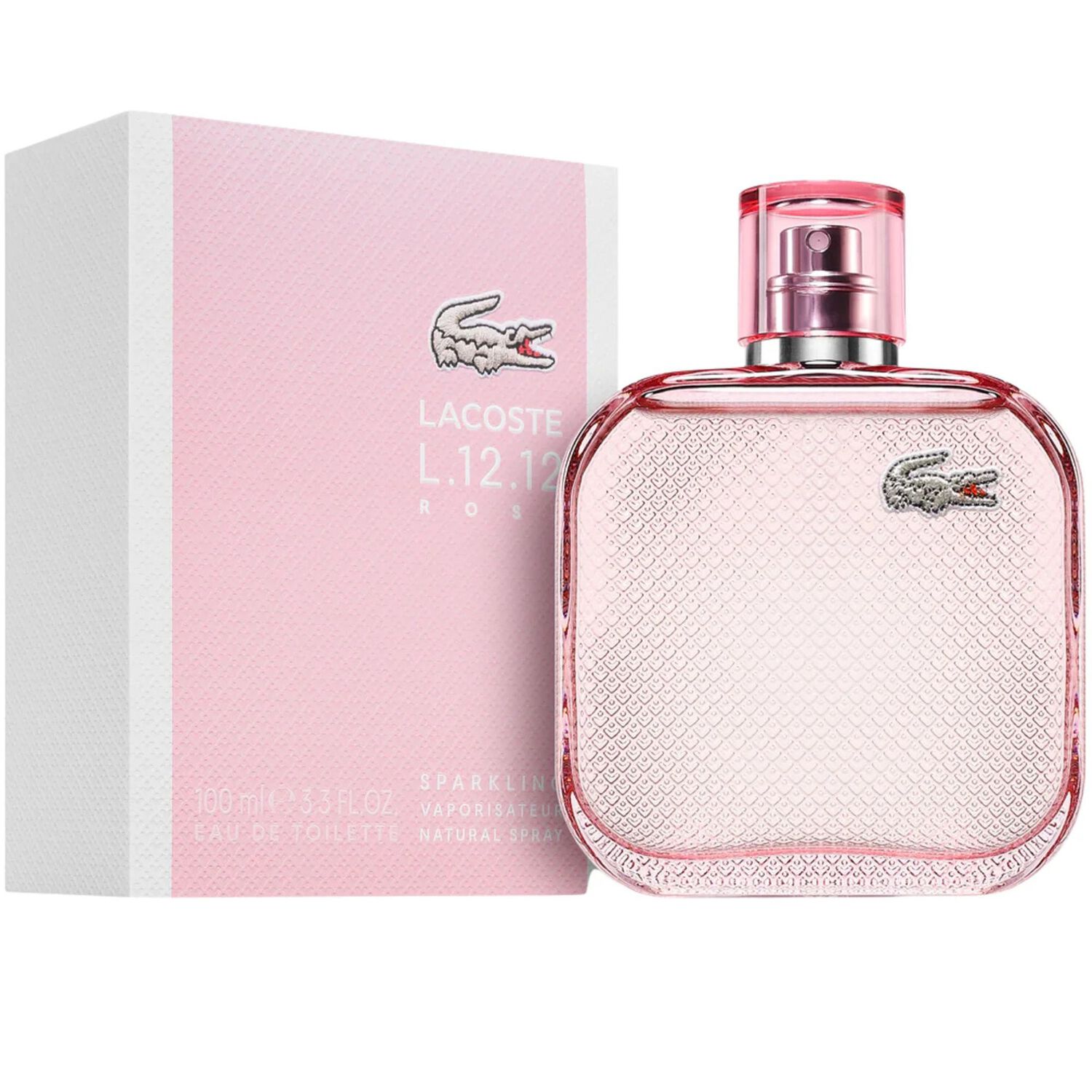 Lacoste - "l.12.12 Rose Sparkling" Edt Mujer 100 Ml image number 0.0