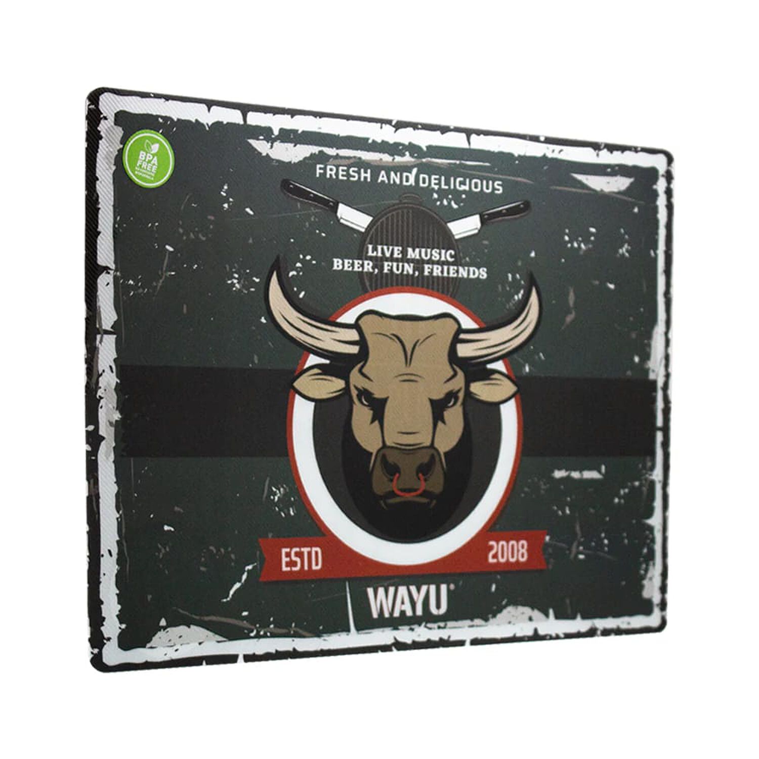 Individual 40x30cm Toro Wayu Mesa Quincho Asado Cocina image number 1.0
