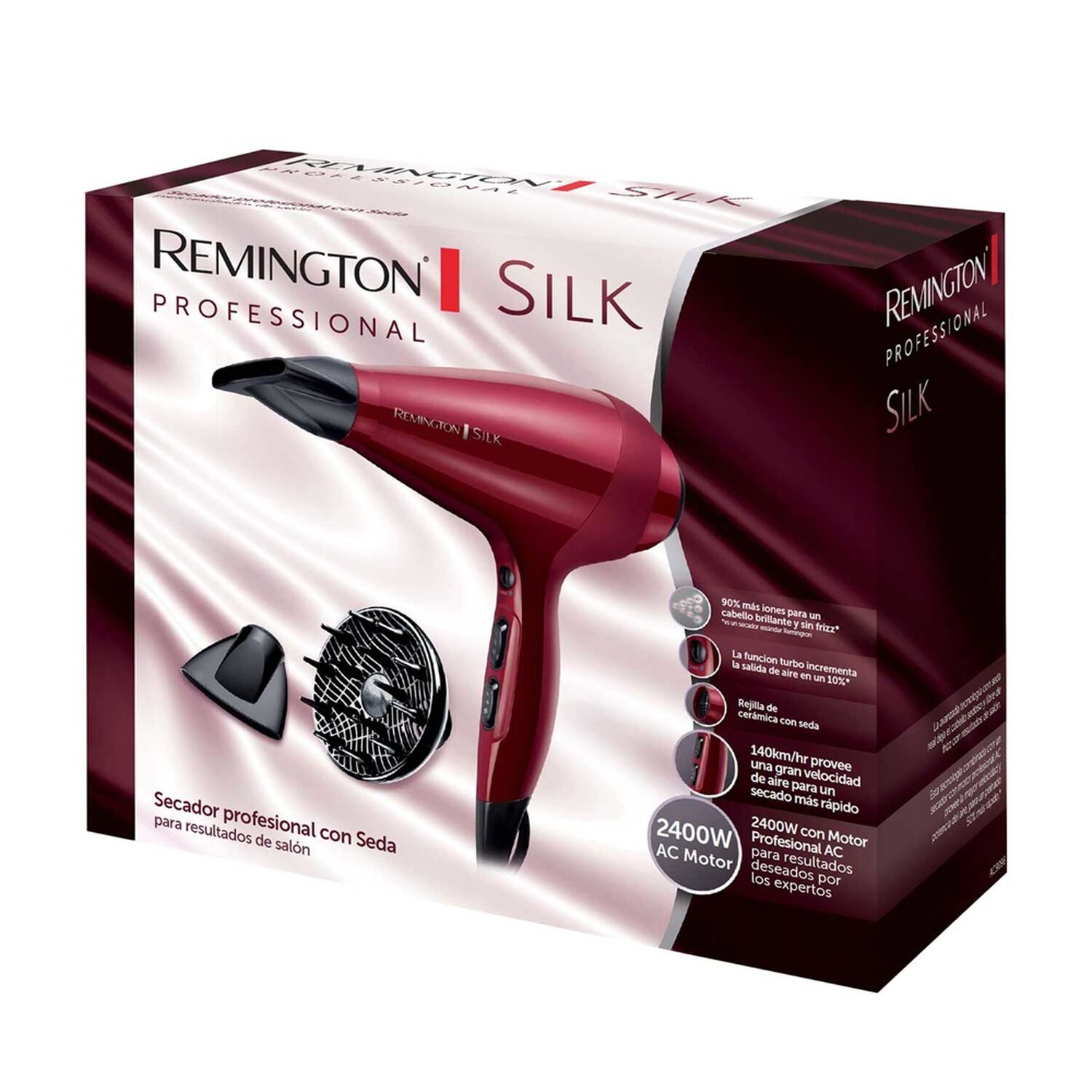 Secador De Pelo Remington Silk Dryer Ac9096 image number 4.0