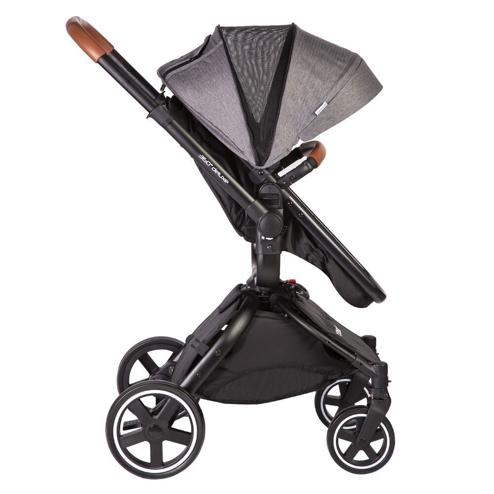 Coche Travel System Deluxe 360 Sx Gris image number 4.0