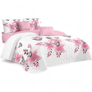 Cubrecama De Verano 2 Plazas Quilt + 2 Fundas De Almohada Cobertor Delgado Cmv-42