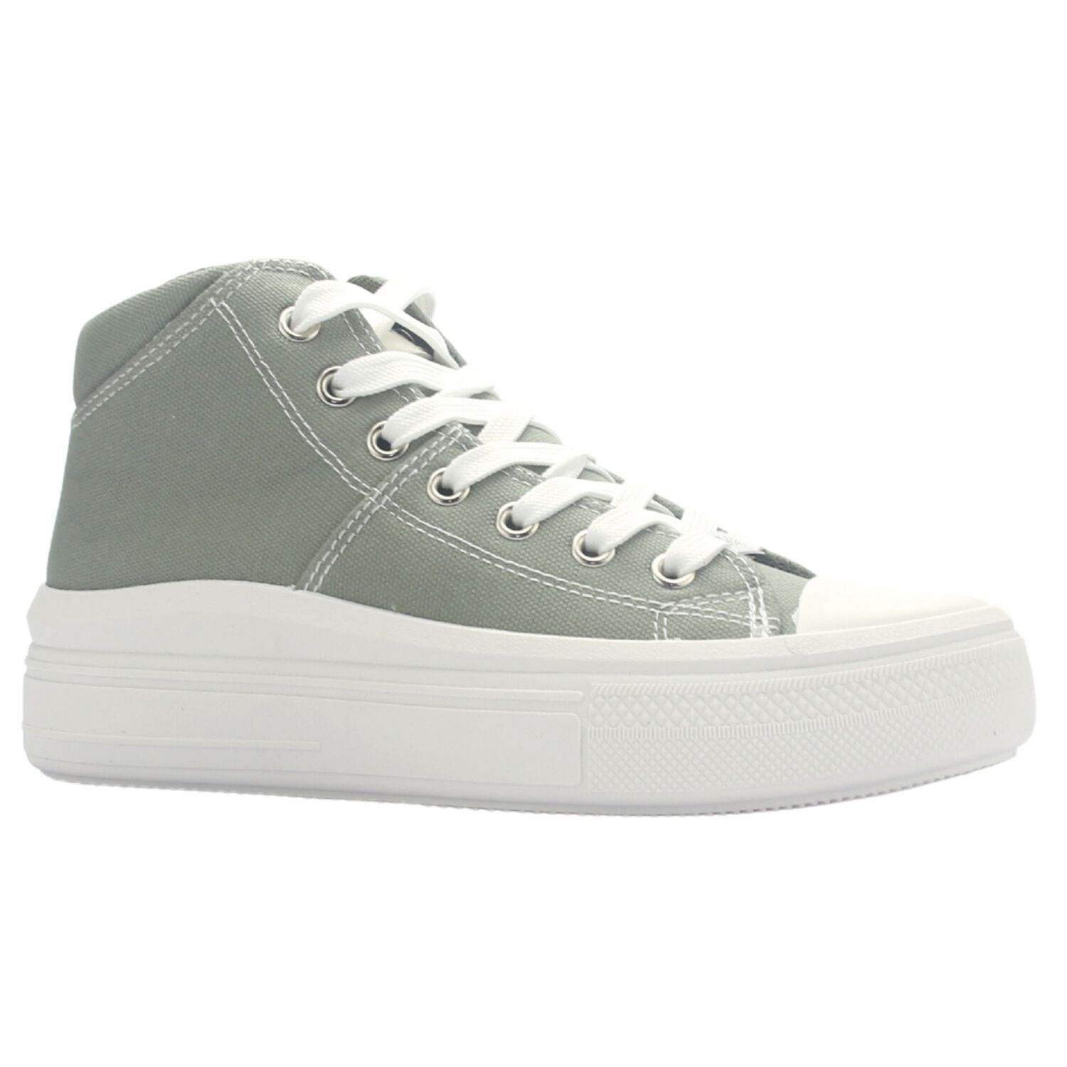 Zapatilla Chalada Mujer Clu-15 Oliva Urbano image number 2.0
