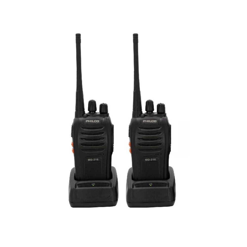 Walkie Talkie Philco Set De 2 Radio Transmisor Md-216 image number 0.0