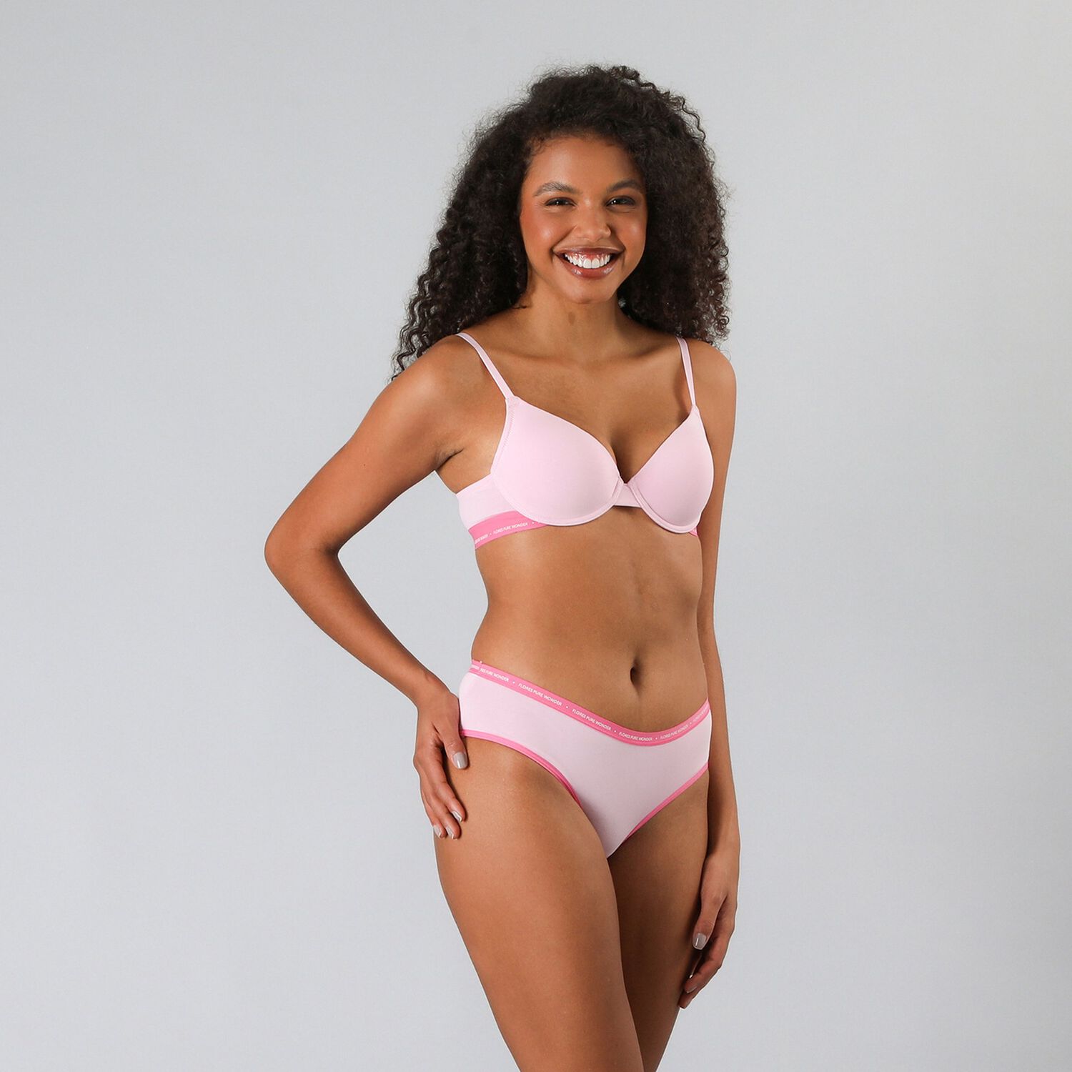 Pack X2 Pantaleta Algodon Logo Flores Mujer 25507-250 image number 3.0