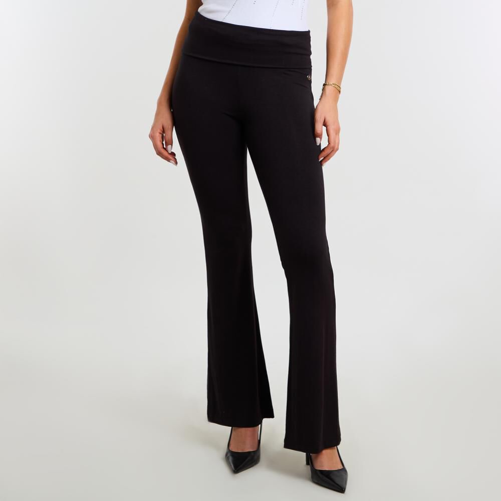 Leggins Tiro Alto Flare Mujer Kimera image number 0.0