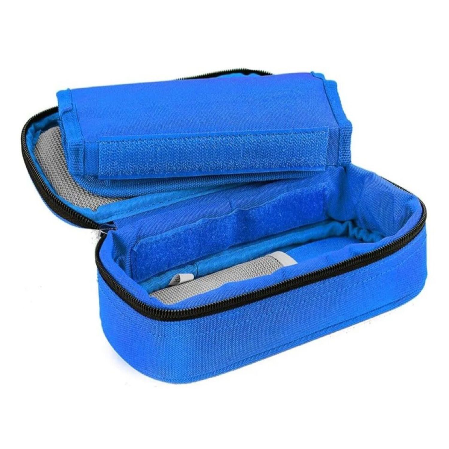 Bolso Estuche De Viaje Cooler Porta Insulina Diab&eacute;ticos Oneder Tela Azul image number 6.0