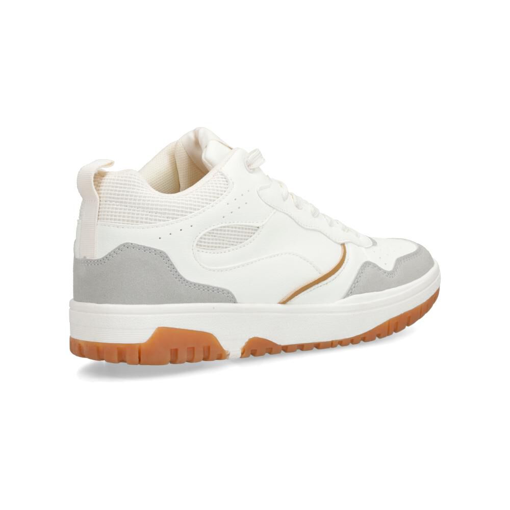 Zapatilla Urbana Mujer Rolly Go White image number 3.0