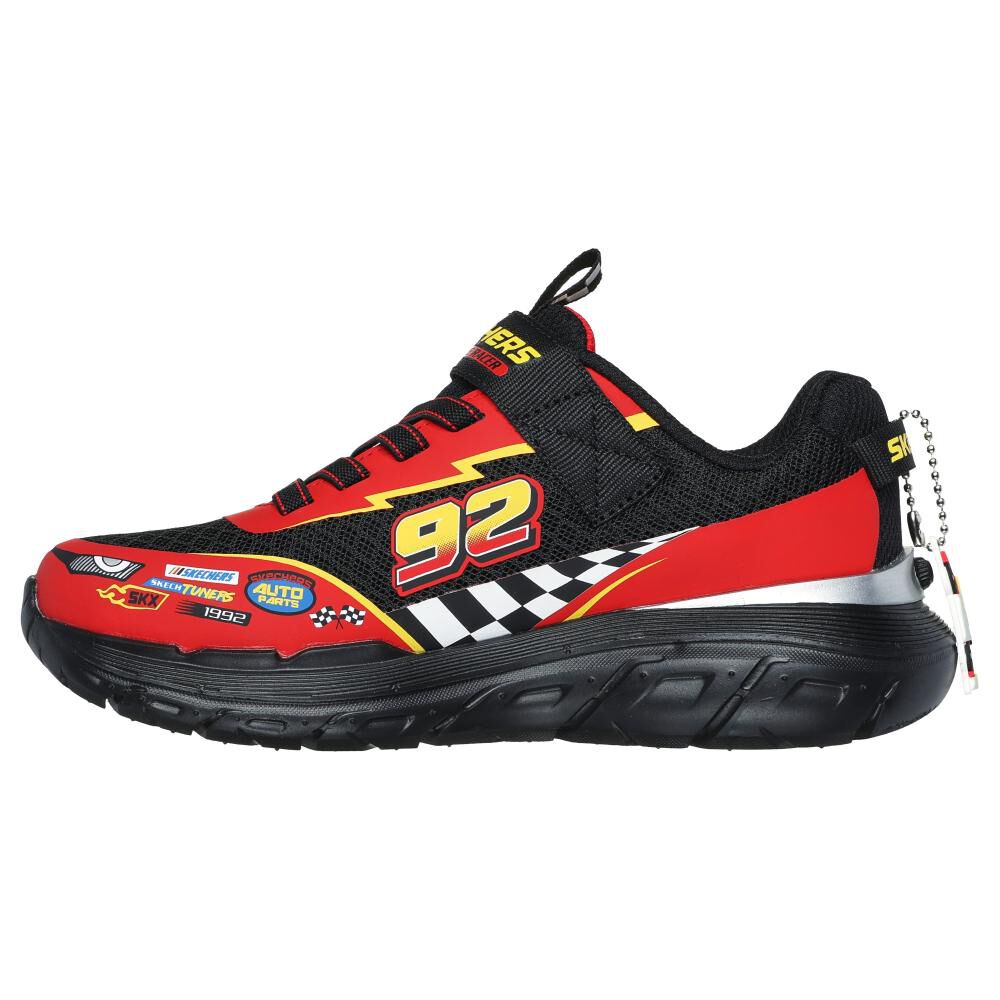 Zapatilla Infantil Niño Skechers Skech Tracks image number 4.0