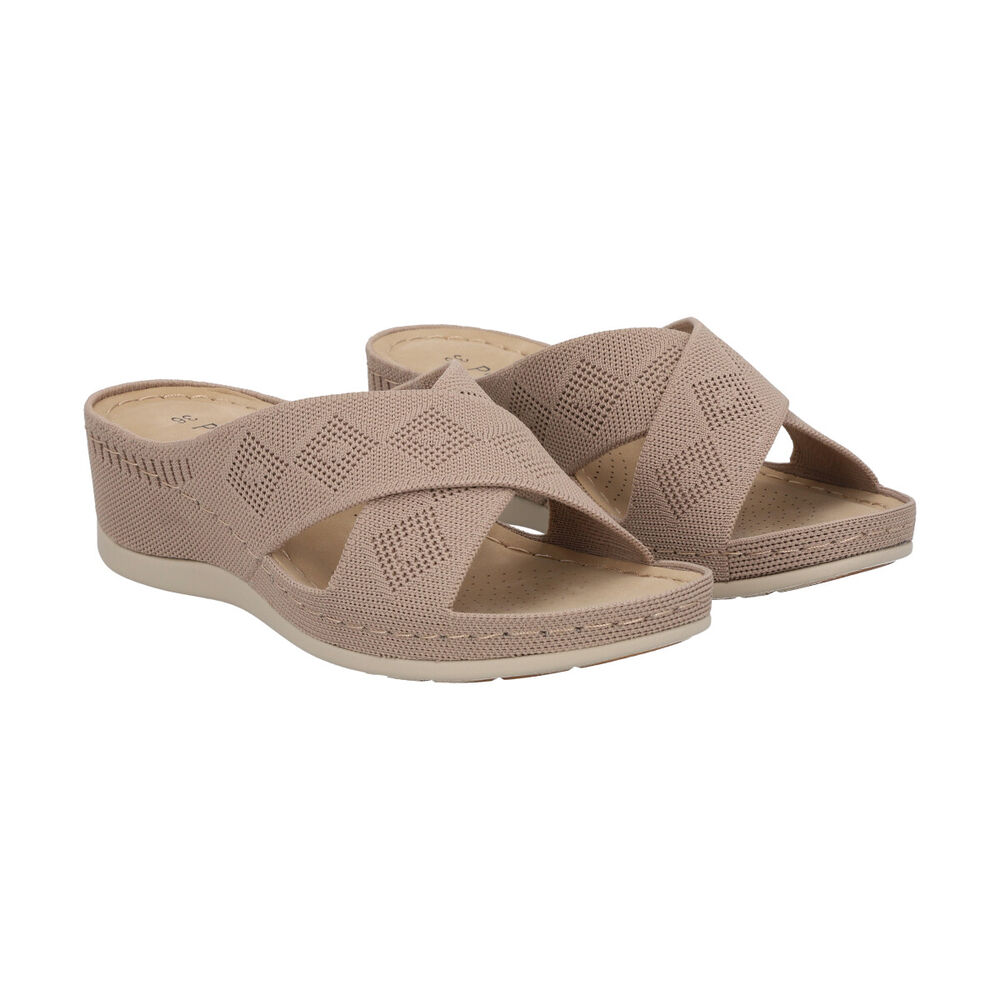 Sandalia Mujer Camel Juana Police image number 2.0