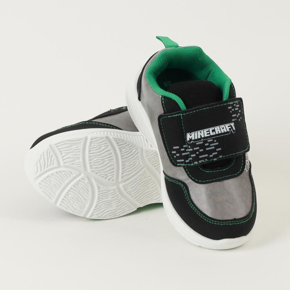 Zapatilla Infantil Niño Minecraft Gris image number 2.0