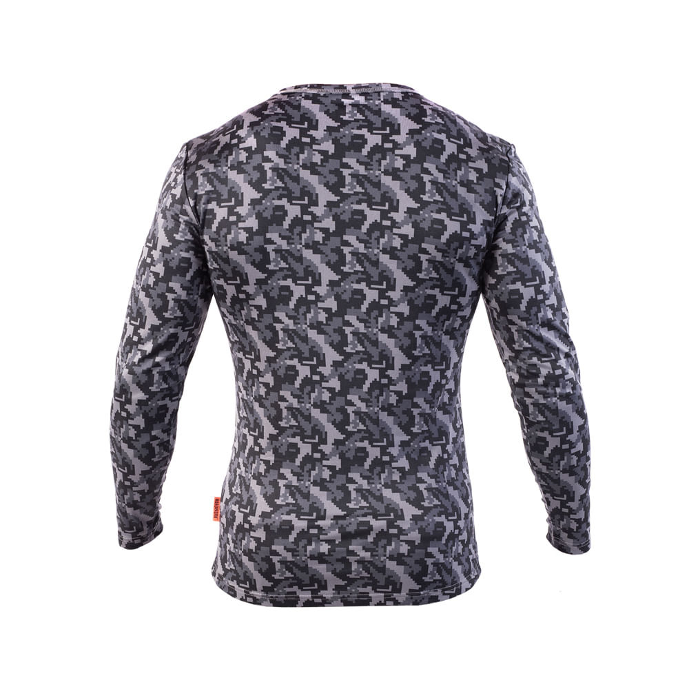 Camiseta Primera Capa Hw Hdx Camo Negro image number 1.0