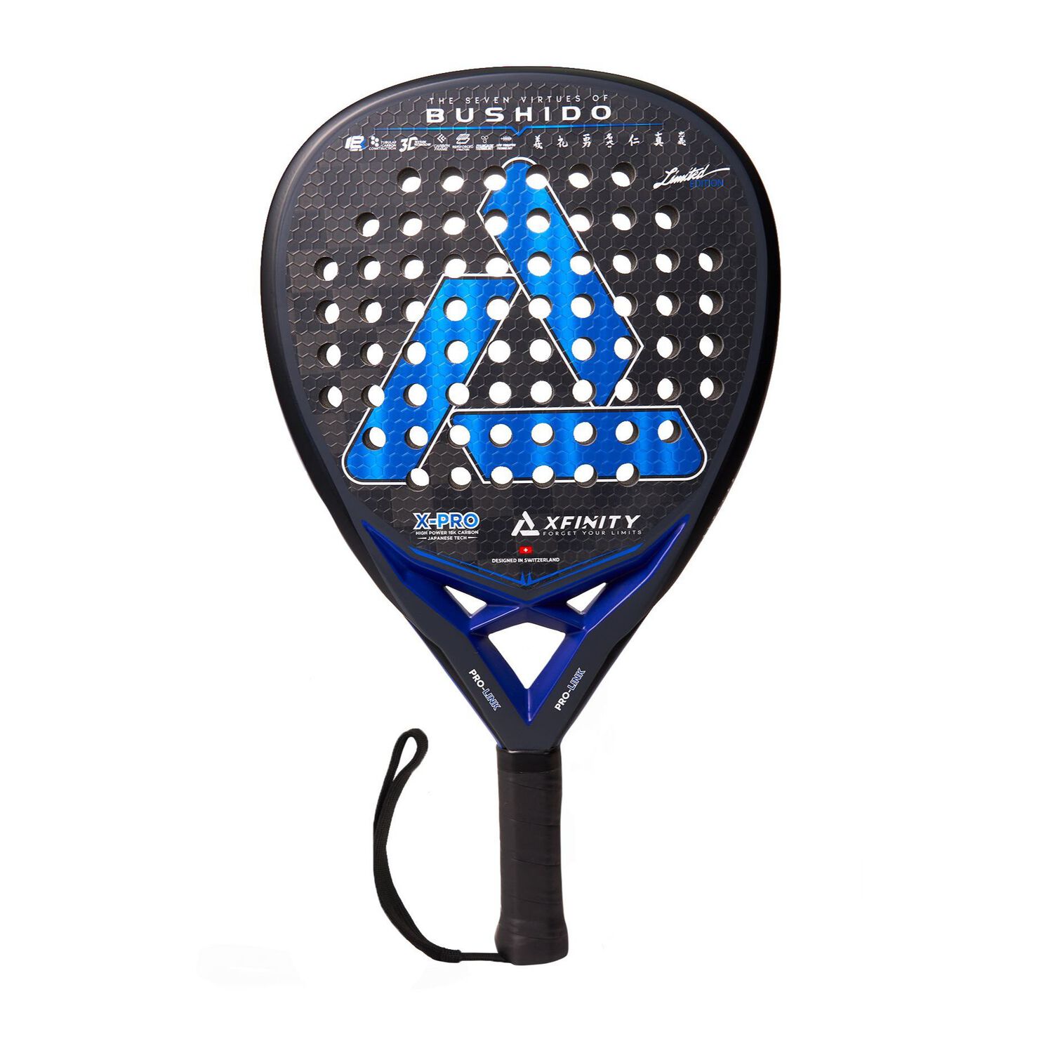 Pala Padel Xfinity Bushido 18k Incluye Estuche image number 1.0