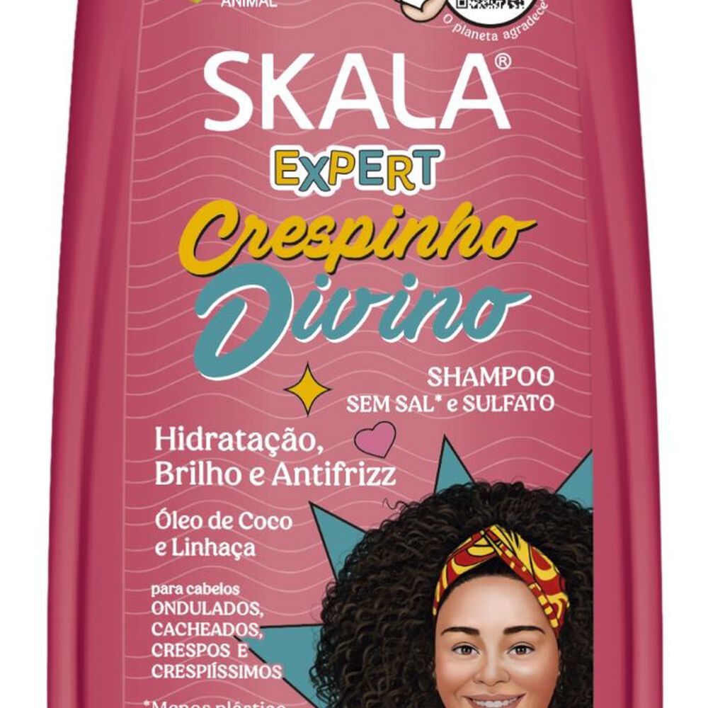 Kit Shampoo Y Acond Kids Crespinho Divino Skala Expert 650ml image number 3.0