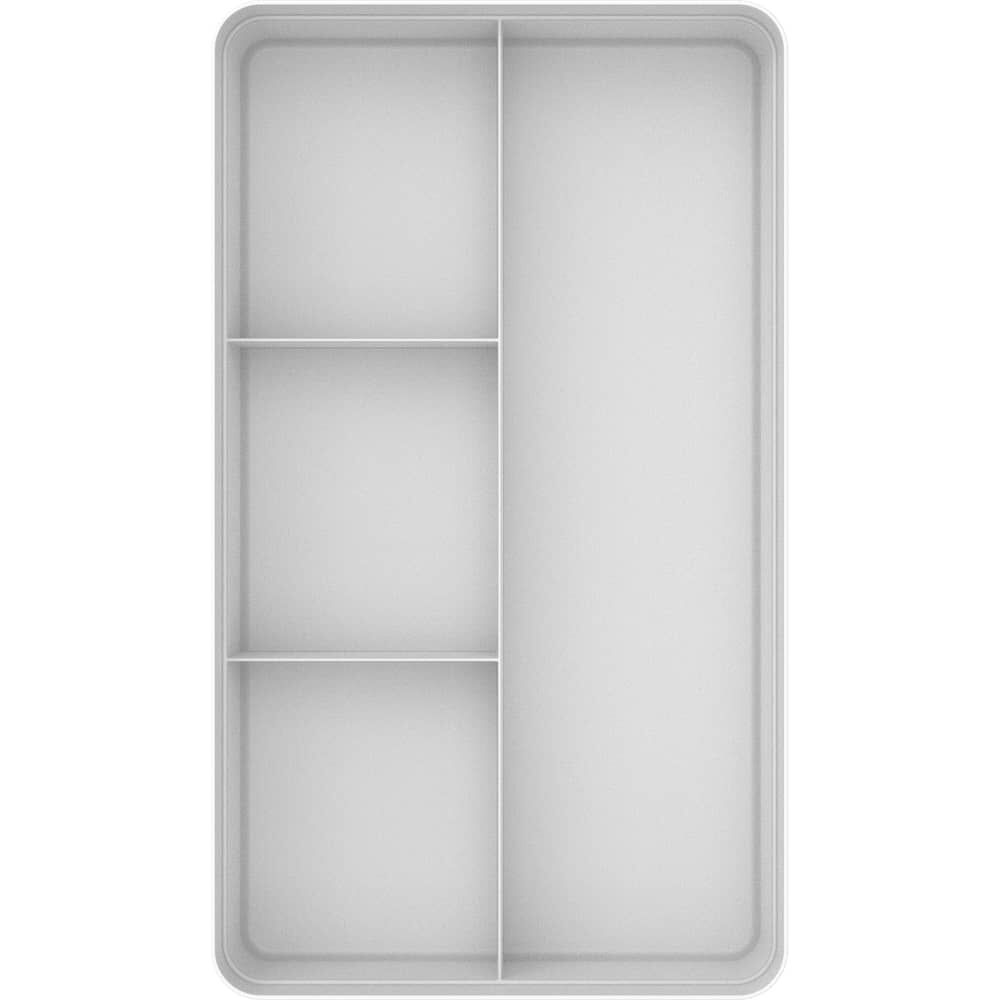 Organizador De Caj&oacute;n Logic 4 Secciones Blanco image number 2.0