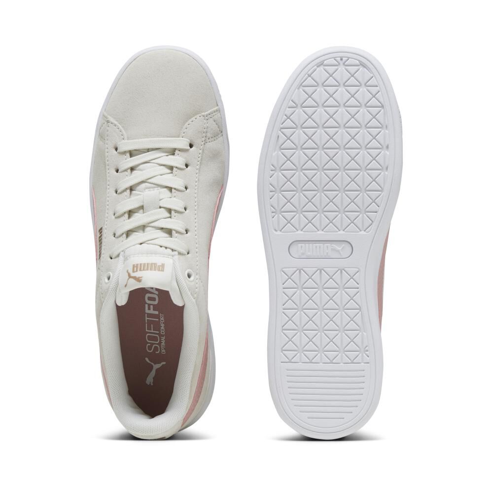 Zapatilla Urbana Mujer Puma Vikky Beige image number 2.0