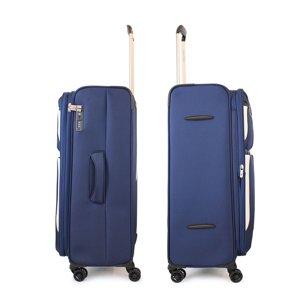 Set De 3 Maletas De Tela S+m+l Nautica Marbella Azul image number 5.0