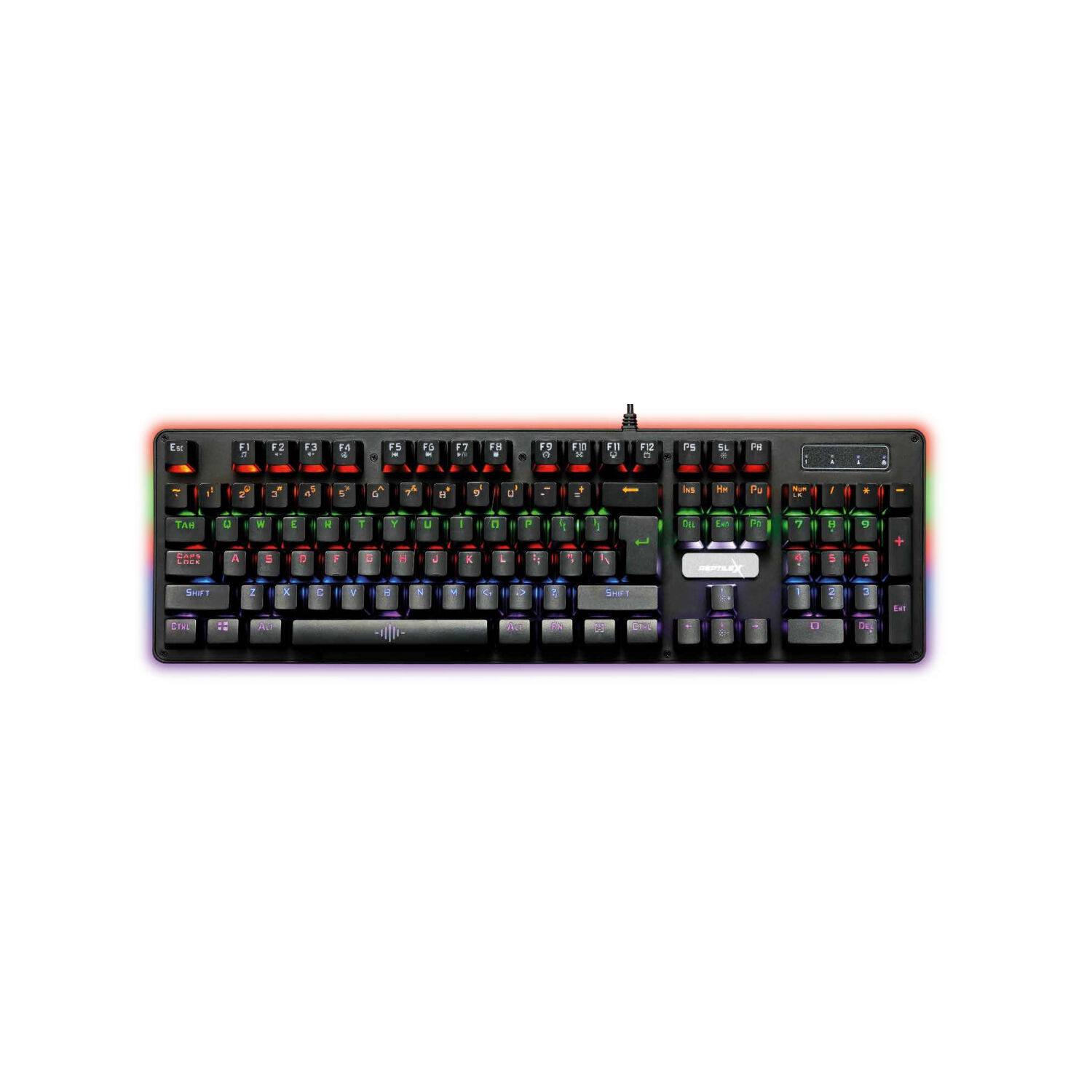 Teclado Gamer Pc Mec&aacute;nico Retroiluminado - Ps image number 0.0