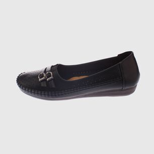 Mocas&iacute;n Negro Modelo Italiano Art. 5ask64243black