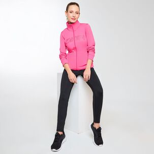 Polerón Deportivo Full Zipper Cuello Alto Mujer Wetland