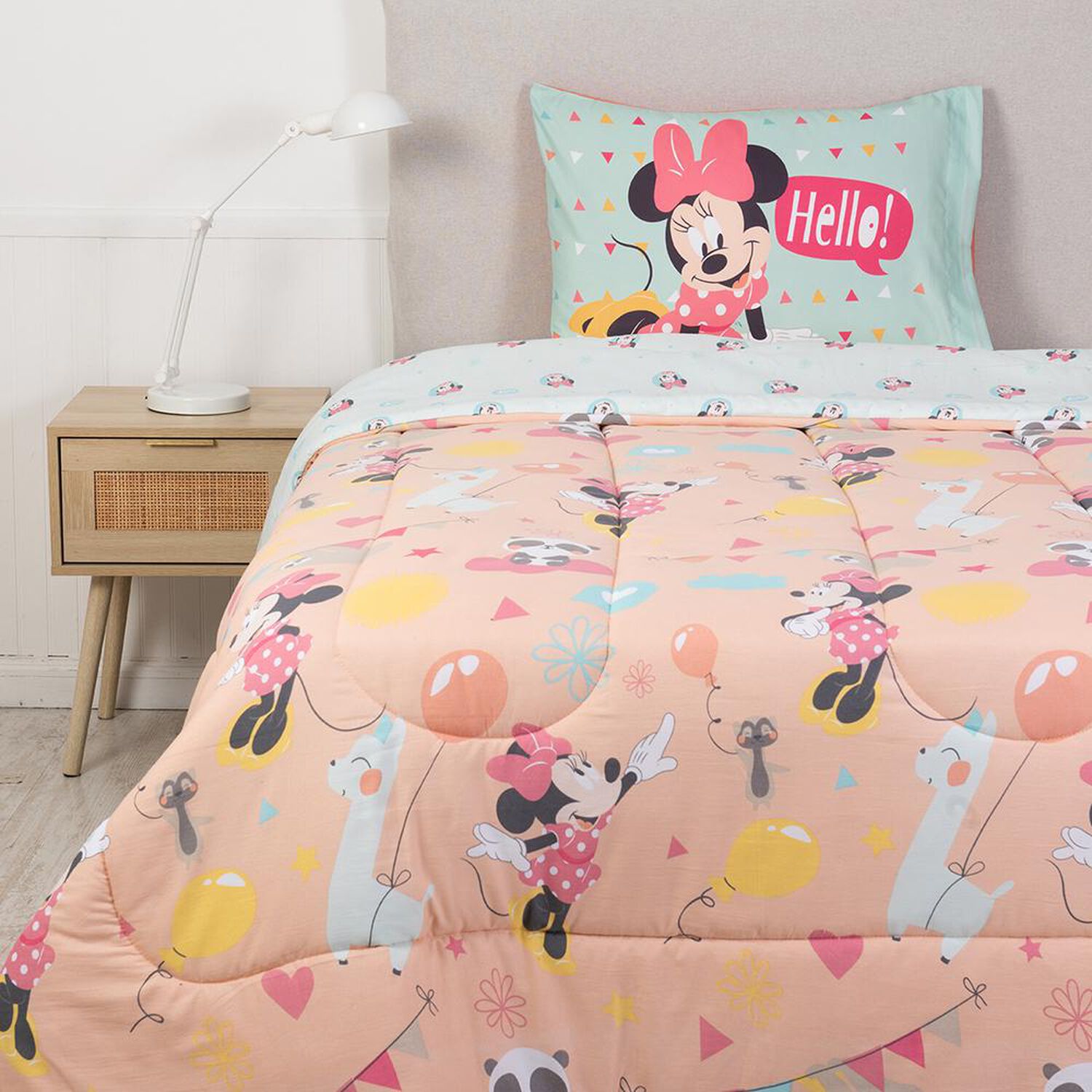 Plum&oacute;n Infantil Disney Minnie Animal / 1.5 Plazas image number 0.0