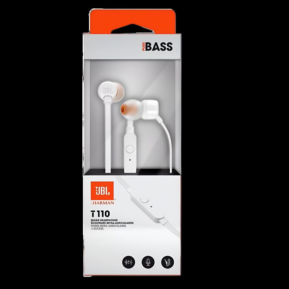 Audífonos Jbl T110 Blanco Con Manos Libre Tecnología Hi Bass image number 3.0