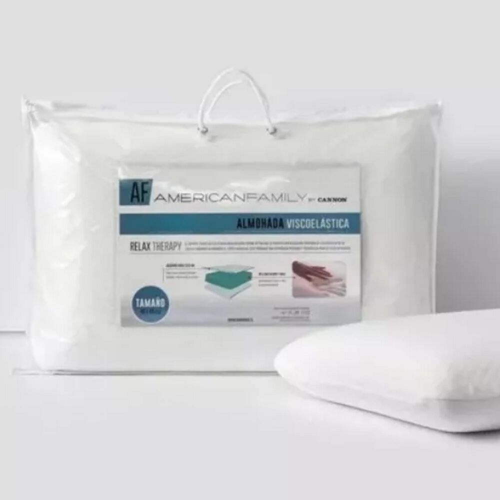 Pack 2 Almohadas Viscoelástica Memory Cannon 40x60 Cm image number 3.0