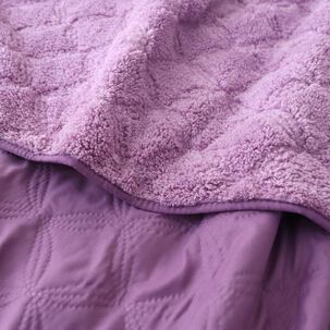 Cubrecama Sherpa Belle Noite Ultrasonic / 1.5 Plazas