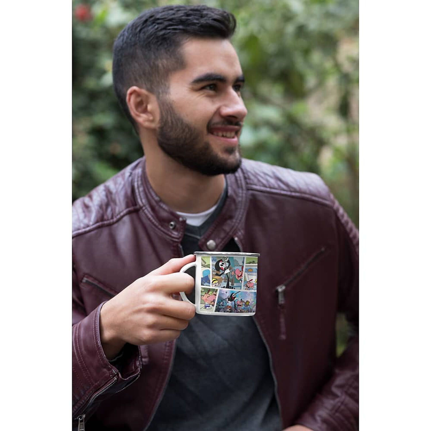 Taza Enlozada Lechera Cartoon Network Billy Y Mandy image number 1.0